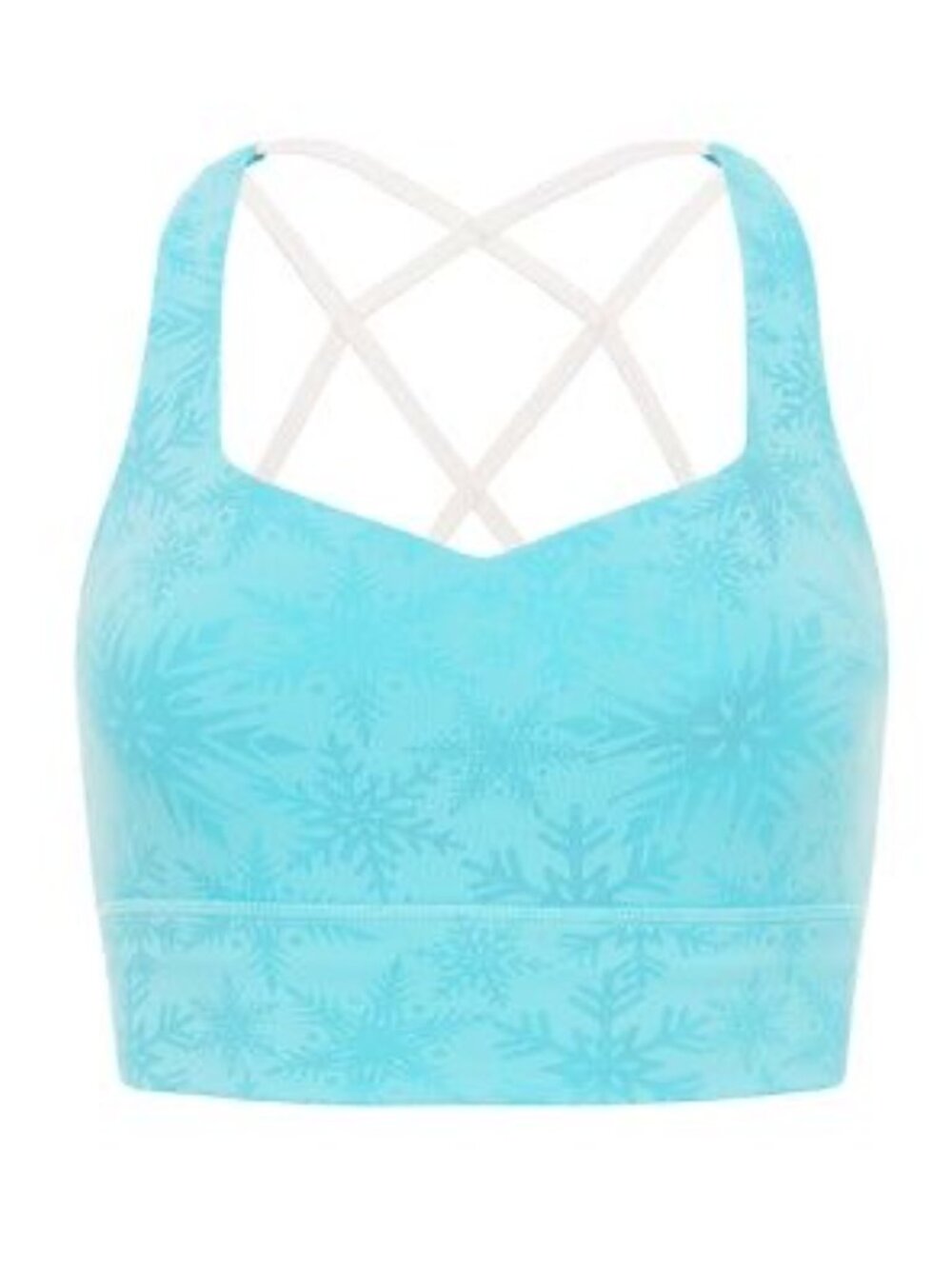 Crowned Athletics OG Snow Queen Sports Bra size Medium